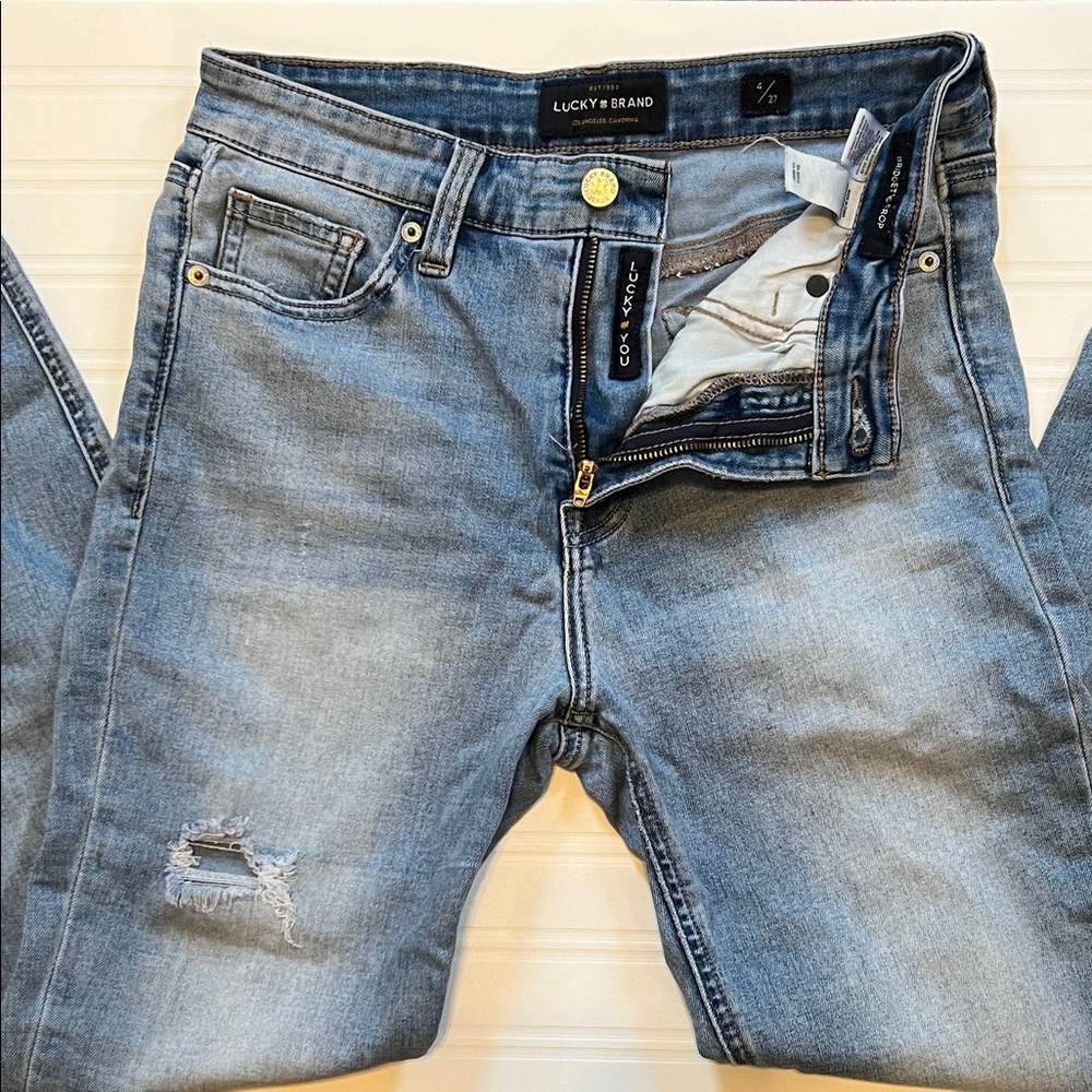Lucky Brand Women’s Crop Blue Jeans